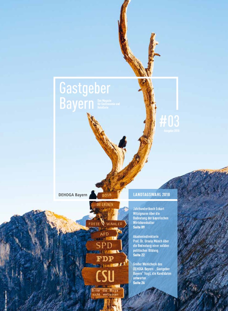 Gastgeber Bayern – Ausgabe 03/2018