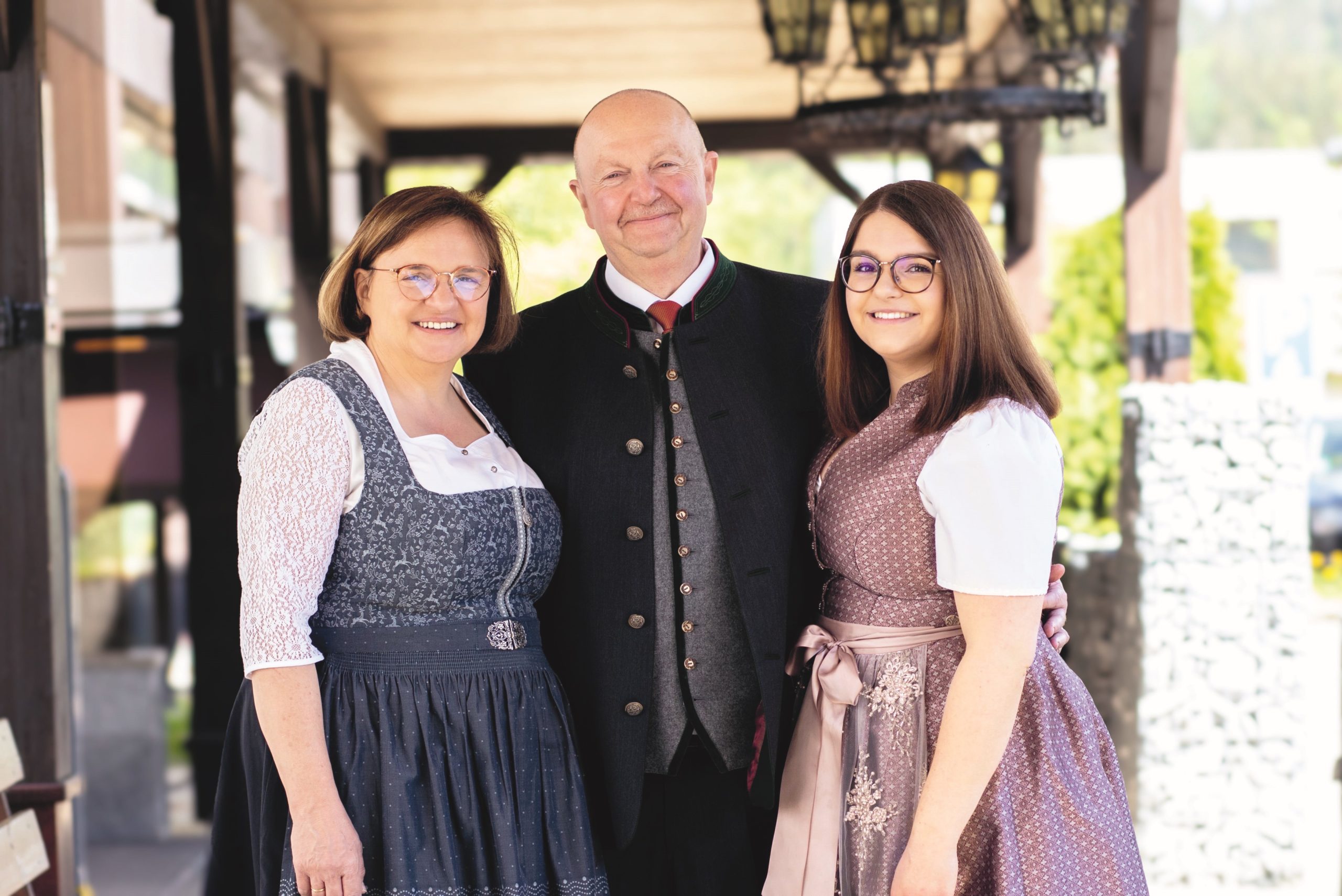 Familie Schreiner, Kaiseralm, Bischofsgrün im Fichtelgebirge